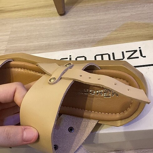 37 Beden camel Renk Kadın sandalet