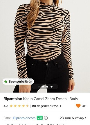 Zebra desenli bluz 