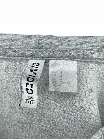 m Beden gri Renk H&M Sweatshirt %70 İndirimli.