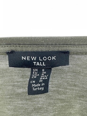 36 Beden haki Renk New Look T-shirt %70 İndirimli.