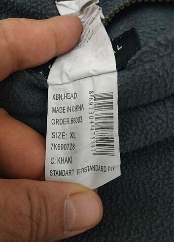 xl Beden Çift taraflı giyilen kapşonlu spor mont