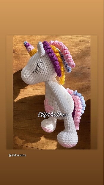 Amigurumi unıcorn