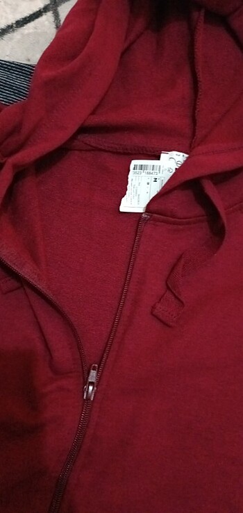 m Beden bordo Renk Hirka sweatshirt 