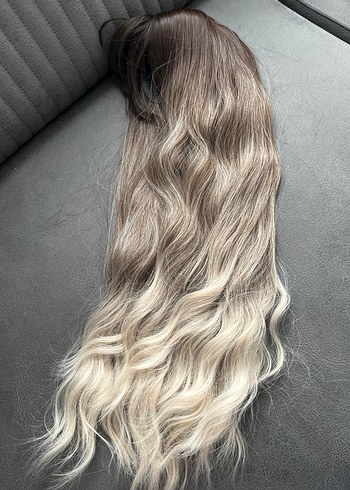 Kumraldan soğuk platine dönen cilt görünümlü peruk - Görsel 4