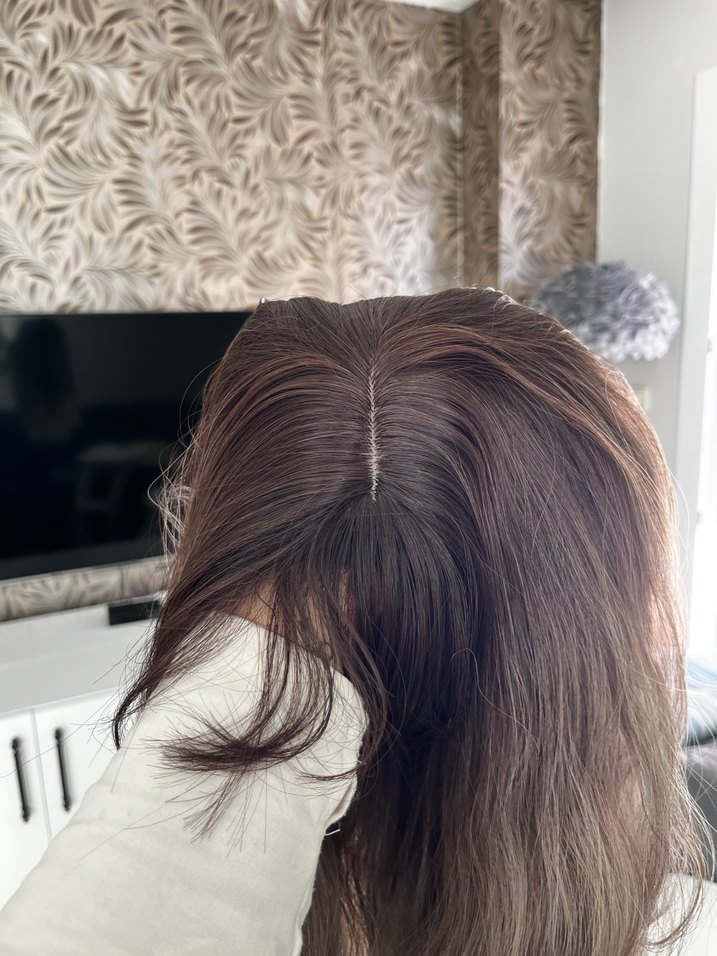 Kumraldan soğuk platine dönen cilt görünümlü peruk - Görsel 2