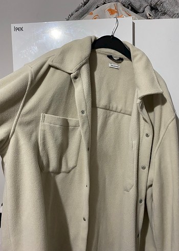 Bej Düğmeli Erkek Deri Ceket - Görsel 3