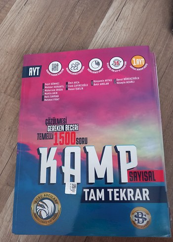 AYT Sayısal Tam Tekrar Kamp Soru Kitabı