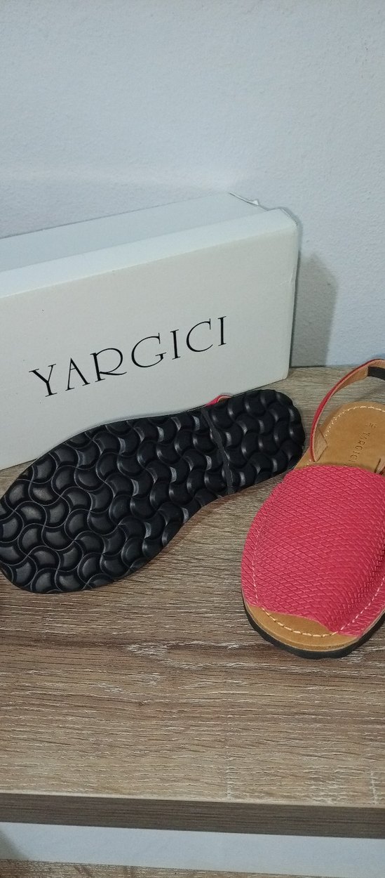 Kırmızı sandalet orjinal - Görsel 5