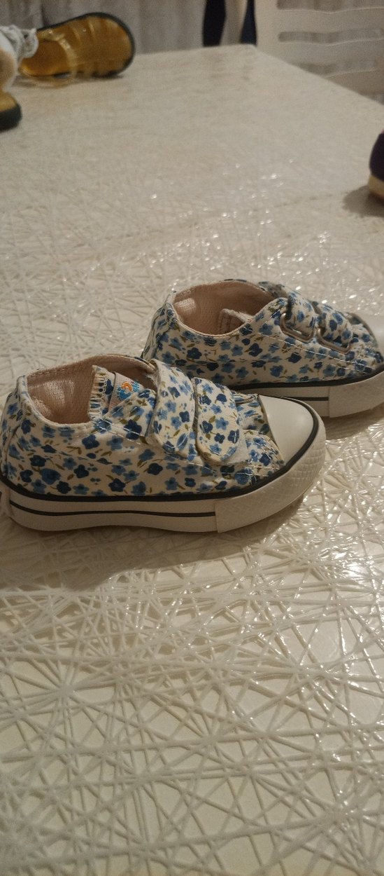 Kız Çocuk Mavi Bağcıksız Spor Ayakkabı - Görsel 2