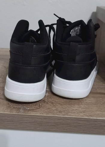 Siyah Bağcıklı Erkek Spor Ayakkabı - Görsel 5