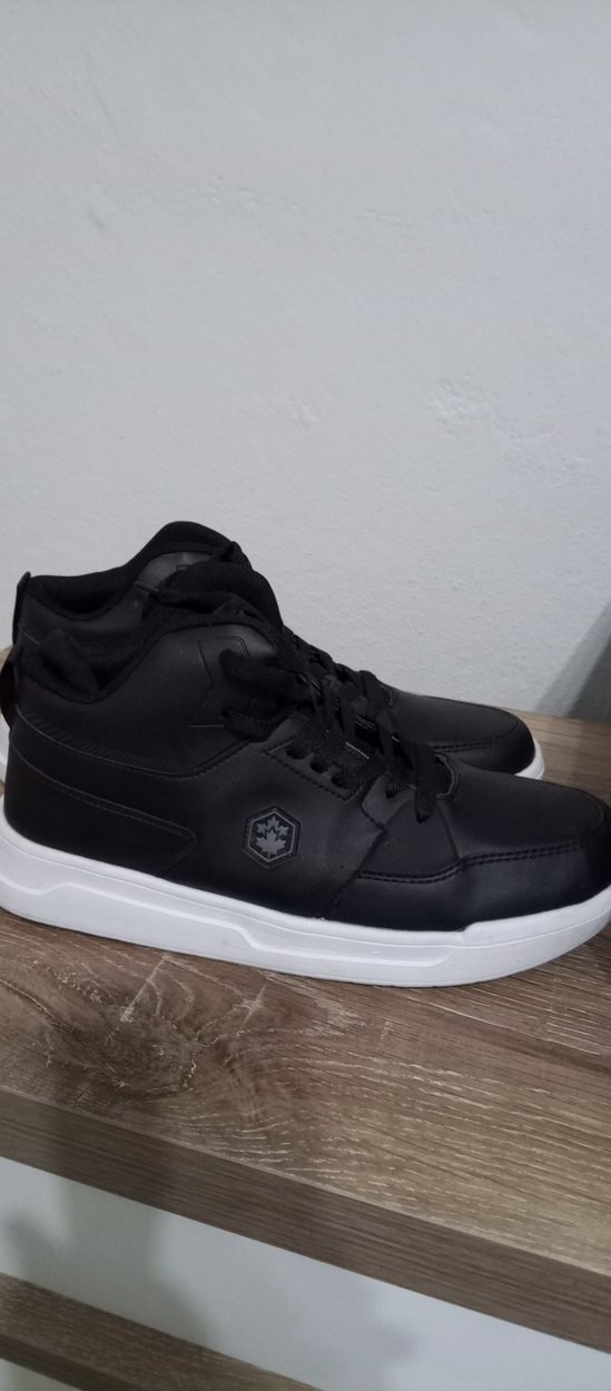 Siyah Bağcıklı Erkek Spor Ayakkabı - Görsel 3