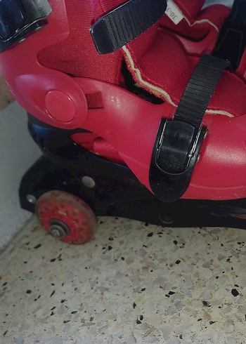 Kemerli Kırmızı Paten 30/33