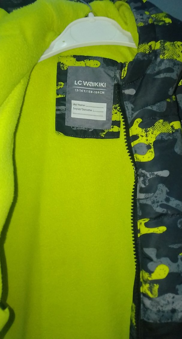 Kapüşonlu Kamuflaj Desenli Erkek Mont - Görsel 2