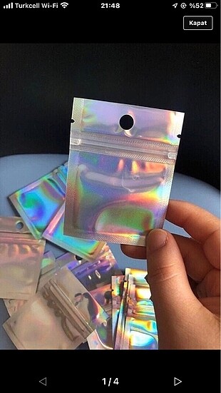 Hologram paket