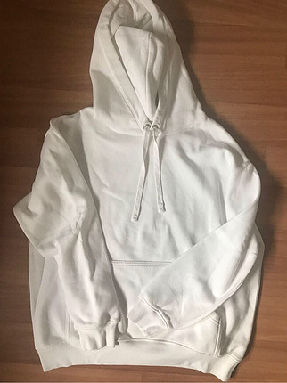 H&M beyaz sweatshirt hoodie
