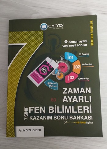 7. Sınıf Fen Bilimleri Zaman Ayarlı Soru Bankası