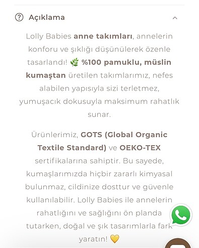 m Beden Pijama takımı & lohusa takımı