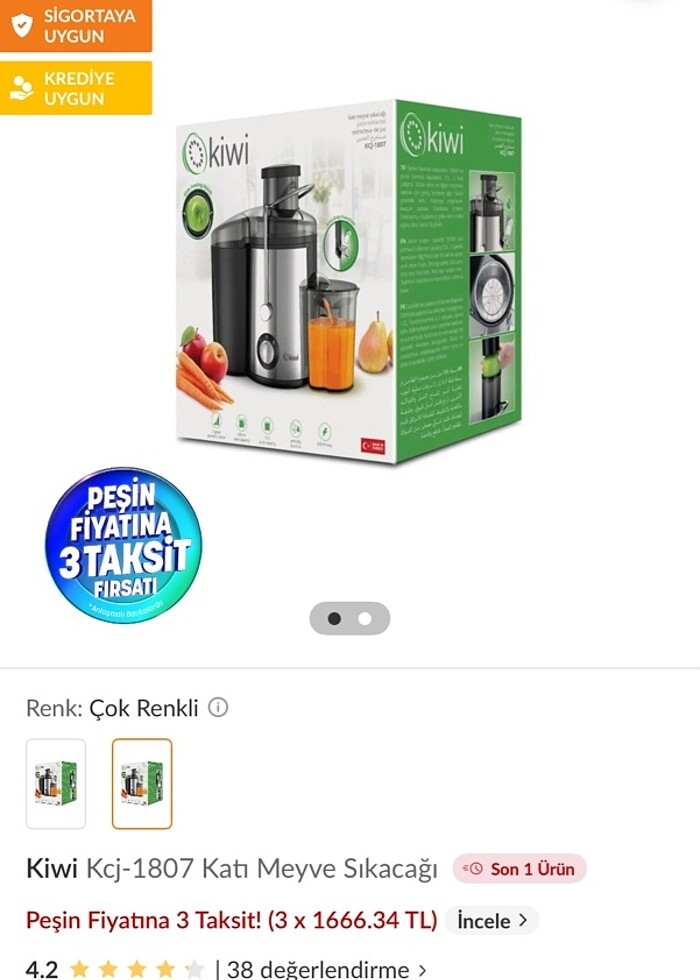 Katı meyve sıkacağı - Görsel 2