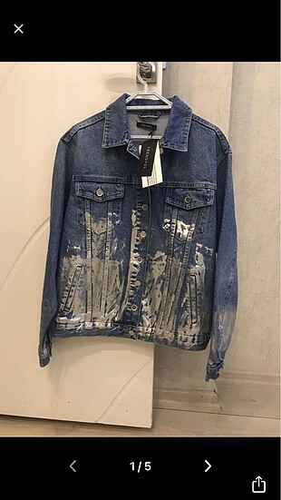 Boyfriend trendyol jean ceket