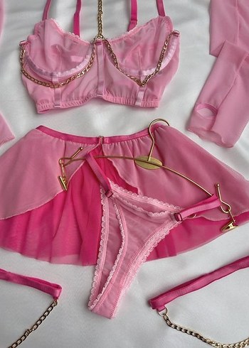 Edlingerie Marka Pembe Takım - Görsel 2