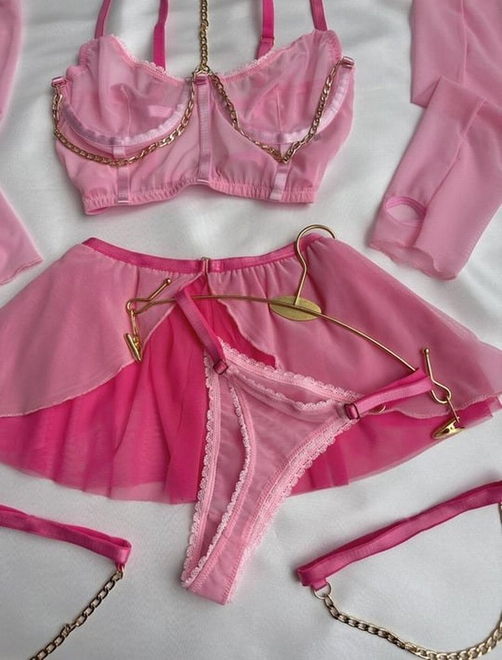 Edlingerie Marka Pembe Takım - Görsel 2