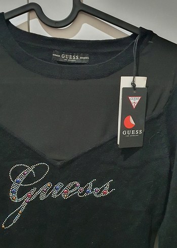 Guess Siyah Uzun Kollu Kazak - Görsel 2