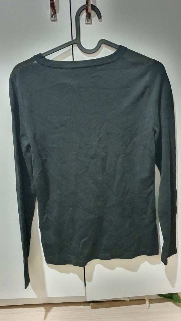 Guess Siyah Uzun Kollu Kazak - Görsel 3