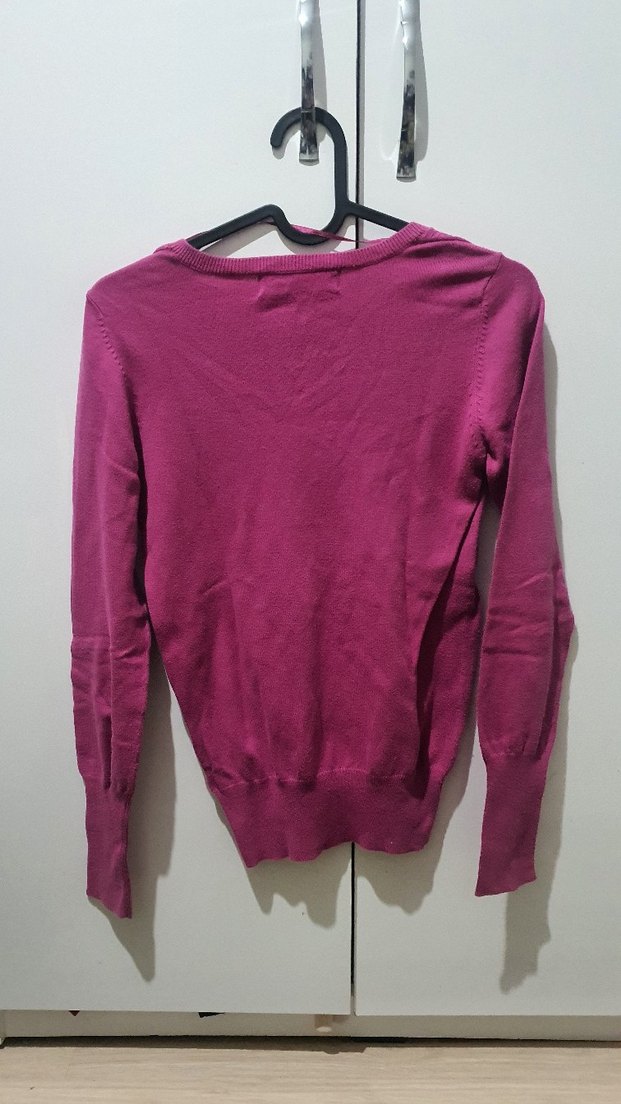 Zara Pembe Kadın Triko - Görsel 3