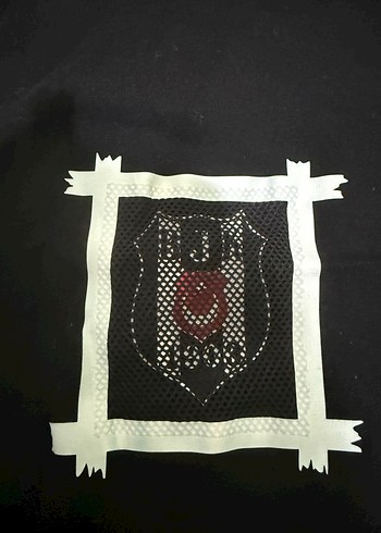 Erkek Siyah Baskılı Kısa Kollu Tişört - Görsel 2