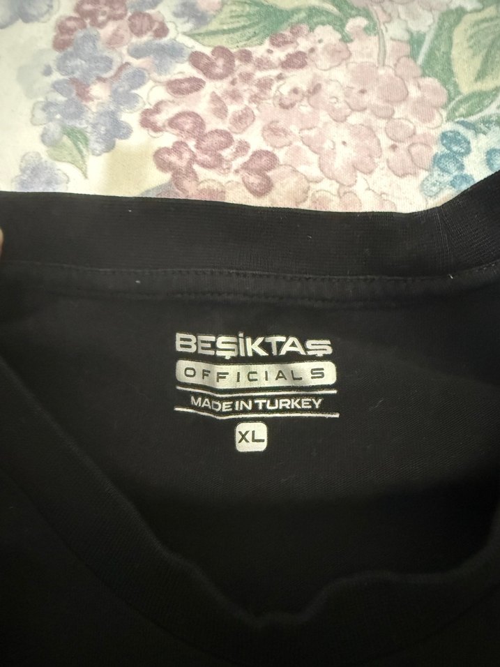 Erkek Siyah Baskılı Kısa Kollu Tişört - Görsel 3