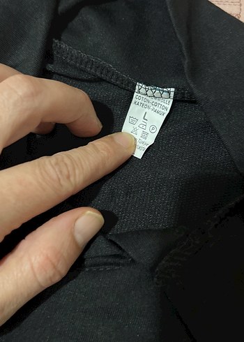 Siyah Rahat Kesim Kısa Kollu Pijama Takımı - Görsel 3