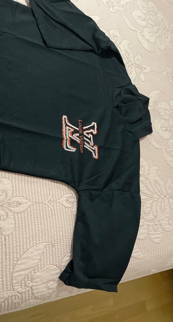 Siyah Rahat Kesim Kısa Kollu Pijama Takımı - Görsel 2