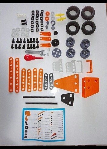  Beden Renk Junior meccano eğitici tak çıkar oyuncak 