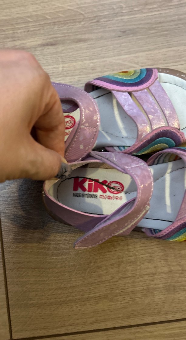 Kız Çocuk Çok Renkli  Sandalet - Görsel 2