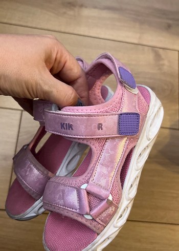 KIKO Pembe Kız Çocuk Sandalet - Görsel 2