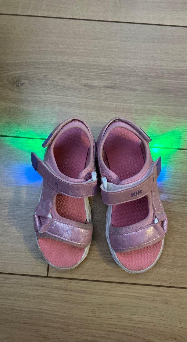 KIKO Pembe Kız Çocuk Sandalet - Görsel 4