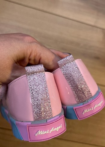 Kız Çocuk Pembe Babet Ayakkabı - Görsel 3