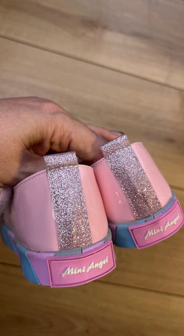 Kız Çocuk Pembe Babet Ayakkabı - Görsel 3