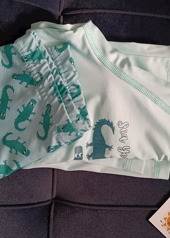 Mama yoyo uv korumalı Erkek Çocuk Uzun Kollu Mayo Takımı 3-4 yaş - Görsel 2