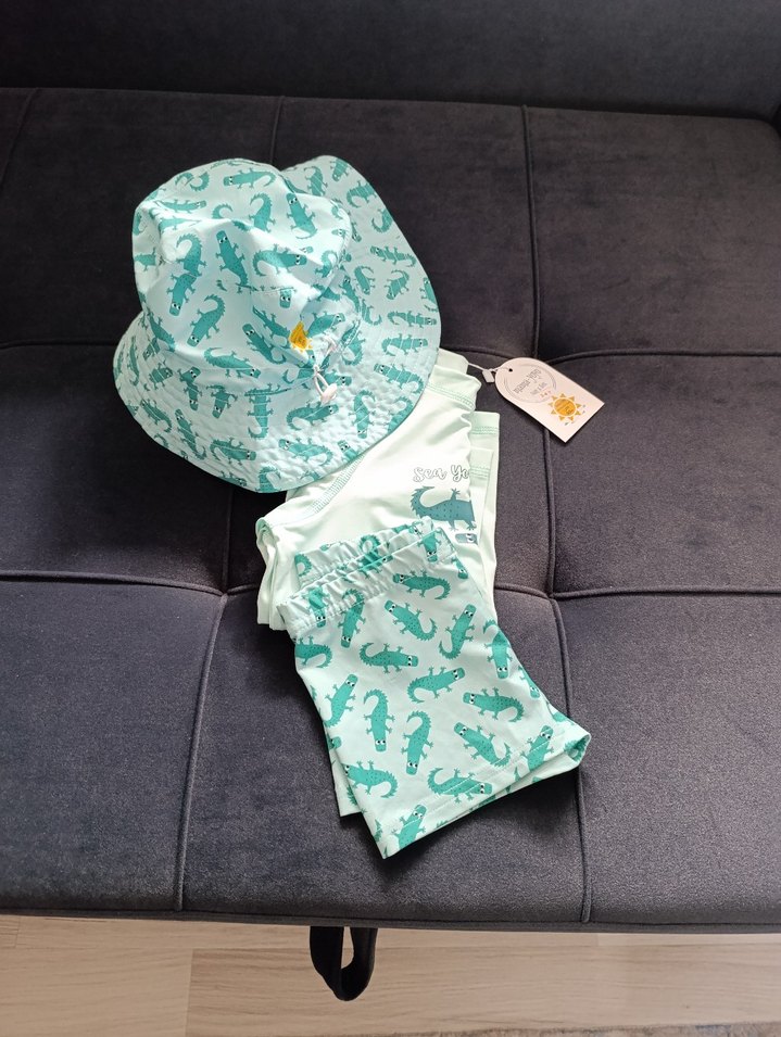 Mama yoyo uv korumalı Erkek Çocuk Uzun Kollu Mayo Takımı 3-4 yaş - Görsel 5