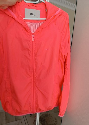 ltb Pembe Fermuarlı Kadın Spor Ceket - Görsel 5