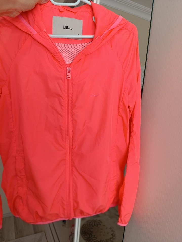 ltb Pembe Fermuarlı Kadın Spor Ceket - Görsel 5