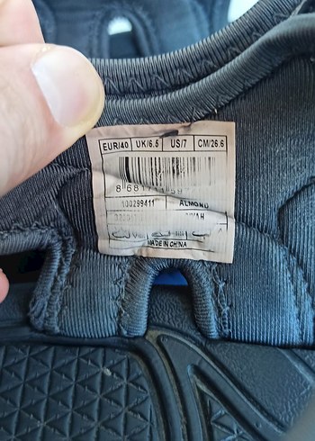 Lumberjack Siyah Erkek Kayışlı Outdoor Sandalet - Görsel 6