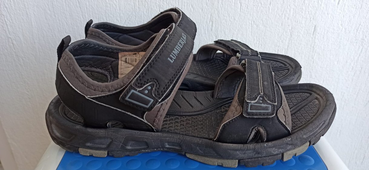 Lumberjack Siyah Erkek Kayışlı Outdoor Sandalet - Görsel 2