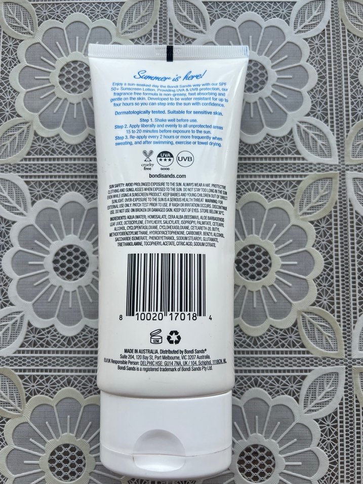 Bondi Sands SPF 50+ Suya Dayanıklı Güneş Kremi 150ml - Görsel 2