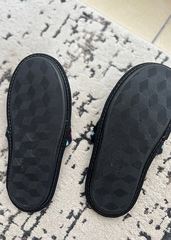 Renkli Puantiyeli Kadın Ev Terliği - Görsel 2