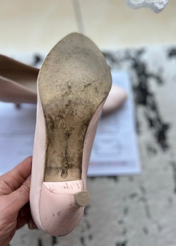 Pudra Topuklu Ayakkabı - Görsel 4