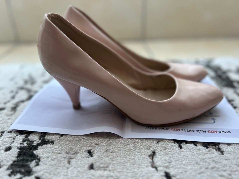 Pudra Topuklu Ayakkabı - Görsel 3