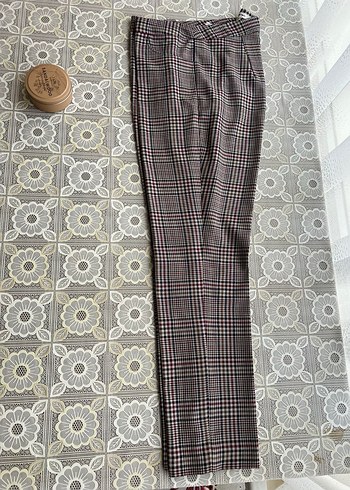 Ekose Kumaş Pantolon - Görsel 2