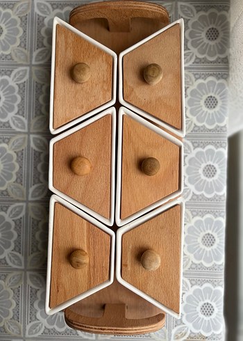 Ahşap Kahvaltılık Çerezlik - Görsel 2